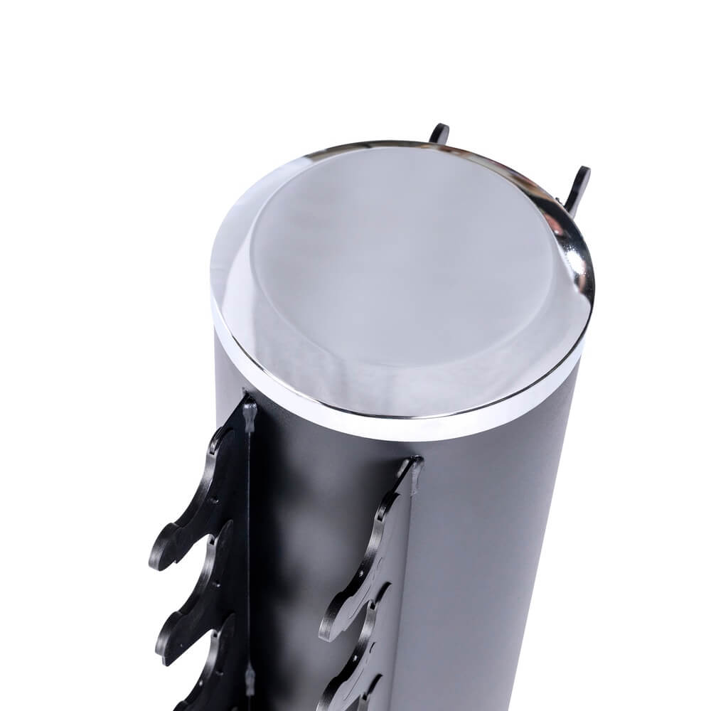 Chrom Hantelsatz 1-10 kg inklusive Ablage – Bild 6