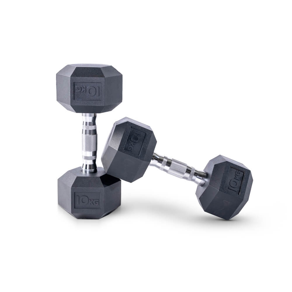 Hexagon Hantelsatz PU 3-Reihig – Bild 4