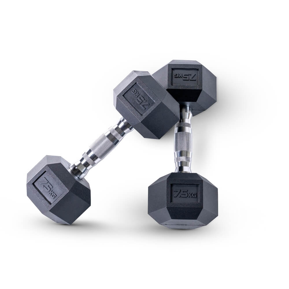 Hexagon Hantelsatz PU 3-Reihig – Bild 2