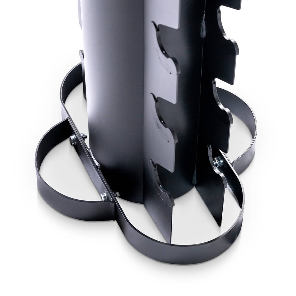 Chrom Hantelsatz 1-10 kg inklusive Ablage – Bild 5