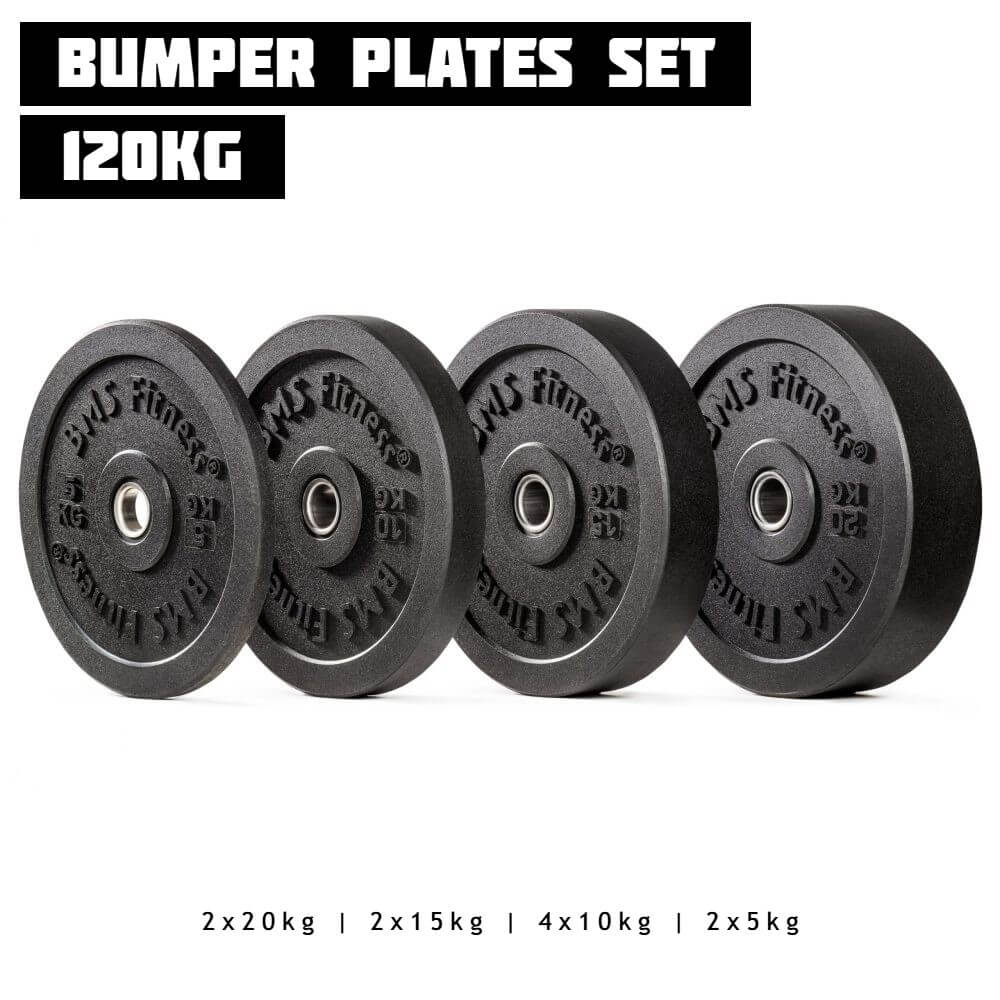 Hi-Temp Bumper Plates Paket 120kg