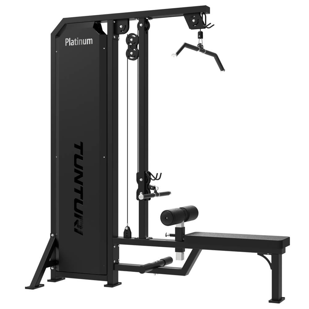 Tunturi Platinum Strength Dual Lat Pulldown-Low Row Selectorized V-Series