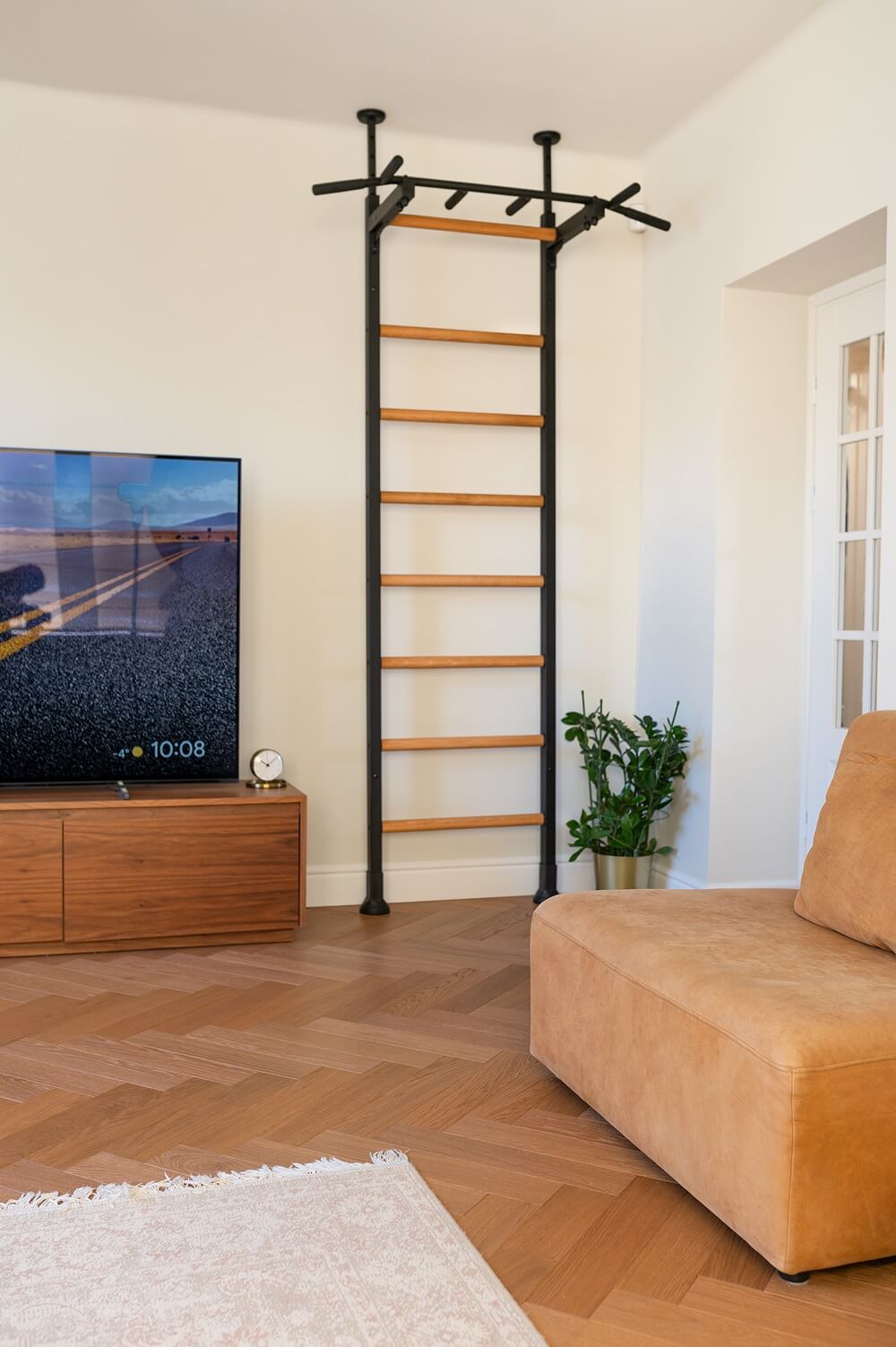 Sprossenwand zu Boden-Deckenmontage