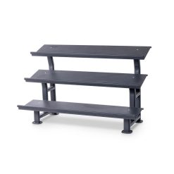 Hexagon Hantelablage 3-reihig