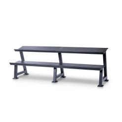 Hexagon Hantelablage 2-reihig