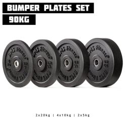 Hi-Temp Bumper Plates Paket 90kg
