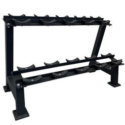 Rundhantelablage mit Schalen