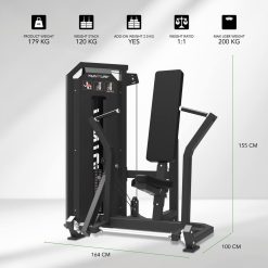 Tunturi Platinum Strength Chest Press Selectorized V-Series