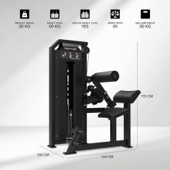 Tunturi Platinum Strength Dual Back-Abdominal Combo Selectorized V-Series