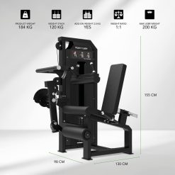 Tunturi Platinum Strength Dual Leg Curl-Extension Selectorized V-Series