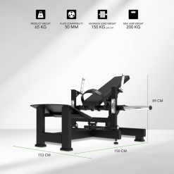 Tunturi Platinum Strength Hip Thrust Plate Loaded V-Series
