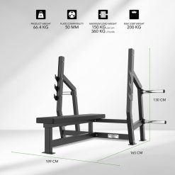 Tunturi Platinum Strength Horizontal Bench Press V-Series